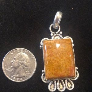 Jasper pendant